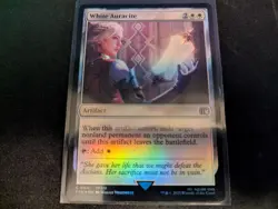 MTG Magic the Gathering FOIL White Auracite FIN! - Image 1