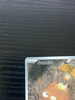 Pokemon TCG Stunfisk 202/191 Sv08: Surging Sparks Full Art Holo Nintendo 2024 NM - Image 3