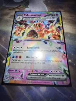 Pokemon Card Palossand ex 091/191 Double Rare Surging Sparks Near Mint - Image 1