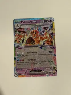 Pokemon Card Palossand ex 091/191 Double Rare Surging Sparks Near Mint - Image 1