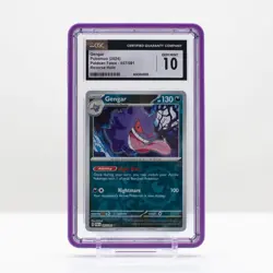 Pokemon Gengar Reverse Holo #057/091 Paldean Fates 2024 - CGC 10 Gem MInt - Image 1