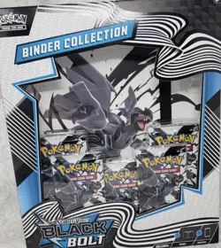 Pokemon Scarlet And Violet Black Bolt Binder Collection USA Shipper - Image 1