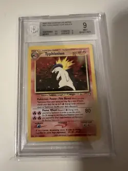 2000 Pokemon Neo Genesis #18 - Typhlosion - Holo - BGS 9 - Image 1