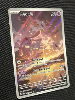 Pokemon Surging Sparks - Mesprit - 204/191 - Illustration Art Rare - MINT - Image 5