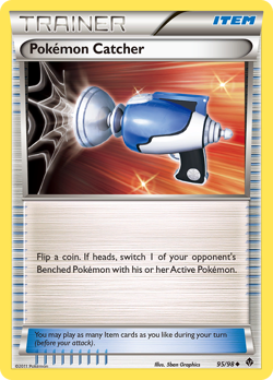 Pokemon Catcher (95/98) [Black & White: Emerging Powers] Near Mint - Image 1
