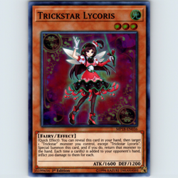 Yugioh Trickstar Lycoris Super Rare MP18-EN036 1st Edition Super Rare - NM ?? - Image 1