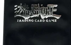 Vintage Yugioh Konami Card Folder Portfolio Binder Black Kazuki Takahashi 1996 - Image 2