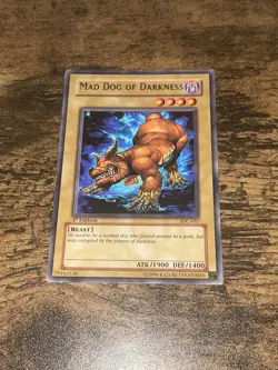Mad Dog of Darkness - IOC-057 - Rare - 1st Edition LP YuGiOh! Invasion of Chaos - Image 1