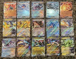 Pokemon TCG Japanese EX Cards Lot: 30 Ex Card Lot No Duplicates - Near Mint - Image 1