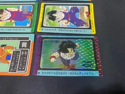 Dragon Ball Amada 12 Card Set PP Kira Carddass Son Gohan Dragon Ball Z Used - Image 2