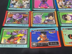 Dragon Ball Amada 12 Card Set PP Kira Carddass Son Gohan Dragon Ball Z Used - Image 4