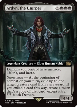 Ardyn, the Usurper (Extended Art) FOIL Final Fantasy NM Rare CARD ABUGames - Image 1