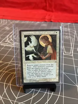 Vintage 1995 MTG Ice Age Swords To Plowshares Card - Image 3