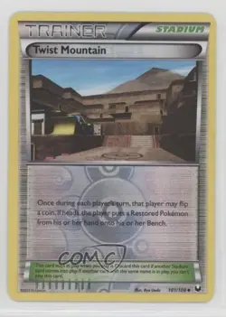 Twist Mountain Reverse Foil Pokemon Black & White Dark Explorers #101 0dk - Image 1