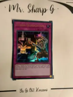 FUSION DUPLICATION - 1st EDITION MP24-EN201 ENGLISH Yu-Gi-OH! CARD ULTRA RARE - Image 2