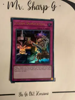 FUSION DUPLICATION - 1st EDITION MP24-EN201 ENGLISH Yu-Gi-OH! CARD ULTRA RARE - Image 3