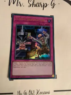 FUSION DUPLICATION - 1st EDITION MP24-EN201 ENGLISH Yu-Gi-OH! CARD ULTRA RARE - Image 4
