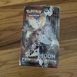 Pokemon Sun and Moon Crimson Invasion Booster Box Card Game - FACTORY SEALED - Image 4