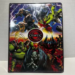 Chaotic TCG Card Binder With Few Rare Cards - Image 1