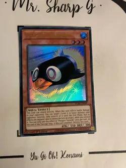PENGUIN TORPEDO - 1st EDITION BLAR-EN004 ENGLISH Yu-Gi-OH! CARD ULTRA RARE HOLO - Image 3