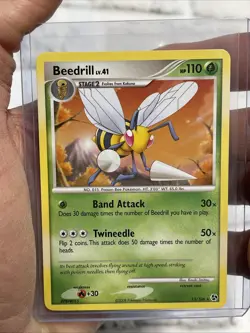 Pokemon Diamond & Pearl Great Encounters Beedrill #13/106 Nintendo 2008 NM Card - Image 1