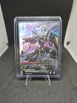 Gundam Card Game Newtype Rising GD01-065 LR Freedom Gundam - Image 1