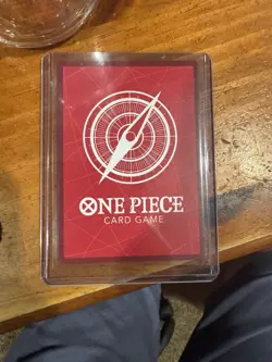 Sanji PRB01-001 L ONE PIECE Card The Best PRB-01 Japanese Leader Parallel NM - Image 2
