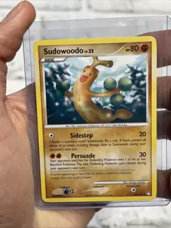 Sudowoodo Non-Holo Rare Pokemon Card 35/123 Mysterious Treasures NM Nintendo TCG - Image 1