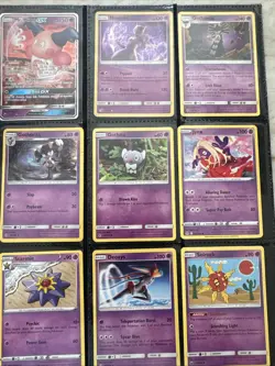 Pokemon 9 Card Psychic Type Pack Featuring Mr. Mime GX - Image 1