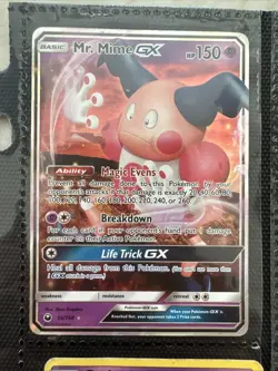 Pokemon 9 Card Psychic Type Pack Featuring Mr. Mime GX - Image 2