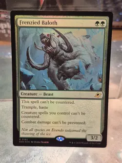 FOIL R 0183 Frenzied Baloth Beast Rare Creature Edge of Eternities EOE MTG Card - Image 1