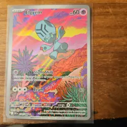 2025 Elgyem IR 120/086 SV: Black Bolt English PACK FRESH NM Pokemon TCG - Image 1