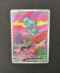 2025 Elgyem IR 120/086 SV: Black Bolt English PACK FRESH NM Pokemon TCG - Image 1
