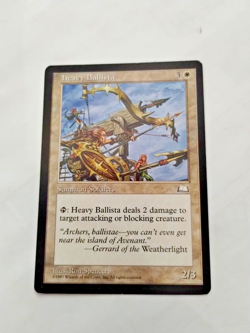 MTG Heavy Ballista Weatherlight Regular Common - Some Edge Wear - See Pics - Image 1