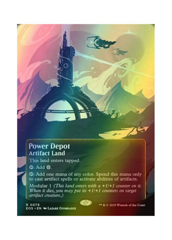 Magic the Gathering MTG EOS Power Depot 79 Foil Near Mint - Image 1