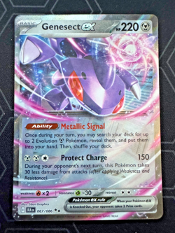 Pokemon TCG - Genesect ex - 067/086 - SV: Black Bolt Double Rare NM - Image 1