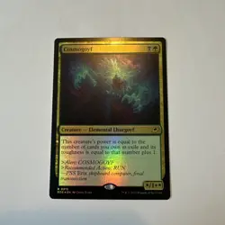 Magic the Gathering MTG EOE Cosmogoyf 215 Foil Near Mint - Image 1
