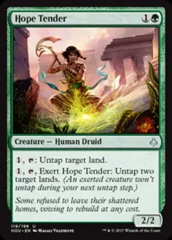 Hope Tender -Foil Light Play MTG Hour of Devastation - Image 1
