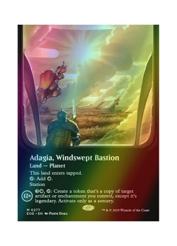 Magic the Gathering MTG EOE Adagia, Windswept Bastion 277 Foil Near Mint - Image 1