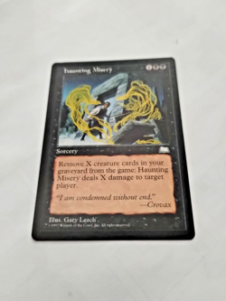 MTG Haunting Misery Weatherlight Regular Common - Uncirculated - Image 2