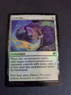MTG Edge of Eternities - Seam Rip *FOIL* NM - Image 1