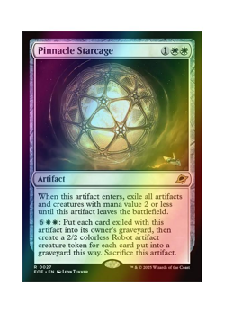 Magic the Gathering MTG EOE Pinnacle Starcage 27 Foil Near Mint - Image 1