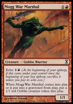 MTG magic cards 2x Mogg War Marshal Time Spiral NM-Mint, English - Image 1