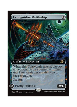 Magic the Gathering MTG EOE Extinguisher Battleship 355 Regular Near Mint - Image 1