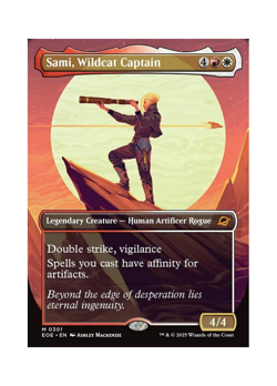 Magic the Gathering MTG EOE Sami, Wildcat Captain 301 Regular Near Mint - Image 1