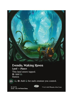 Magic the Gathering MTG EOE Evendo, Waking Haven 279 Regular Near Mint - Image 1