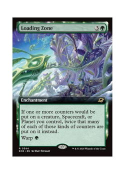 Magic the Gathering MTG EOE Loading Zone 344 Regular Near Mint - Image 1