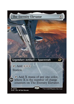 Magic the Gathering MTG EOE The Eternity Elevator 354 Regular Near Mint - Image 1