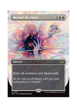 Magic the Gathering MTG EOE Beyond the Quiet 303 Regular Near Mint - Image 1