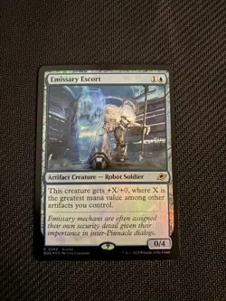 MTG - Edge of Eternities - Emissary Escort - FOIL - Alt Art - Image 1